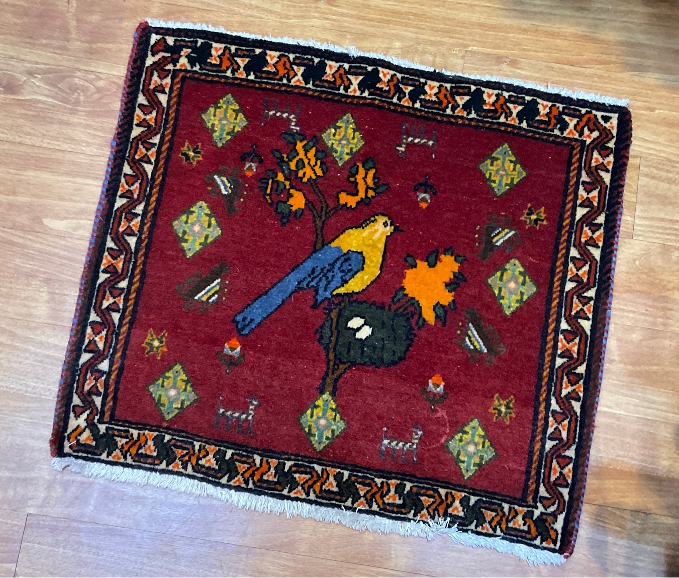 絨毯カーペットカザフスタンカザック刺繍洋書古書模様パターン
